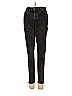 Topshop 100% Cotton Animal Print Black Green Jeans Size 25 waist - photo 1