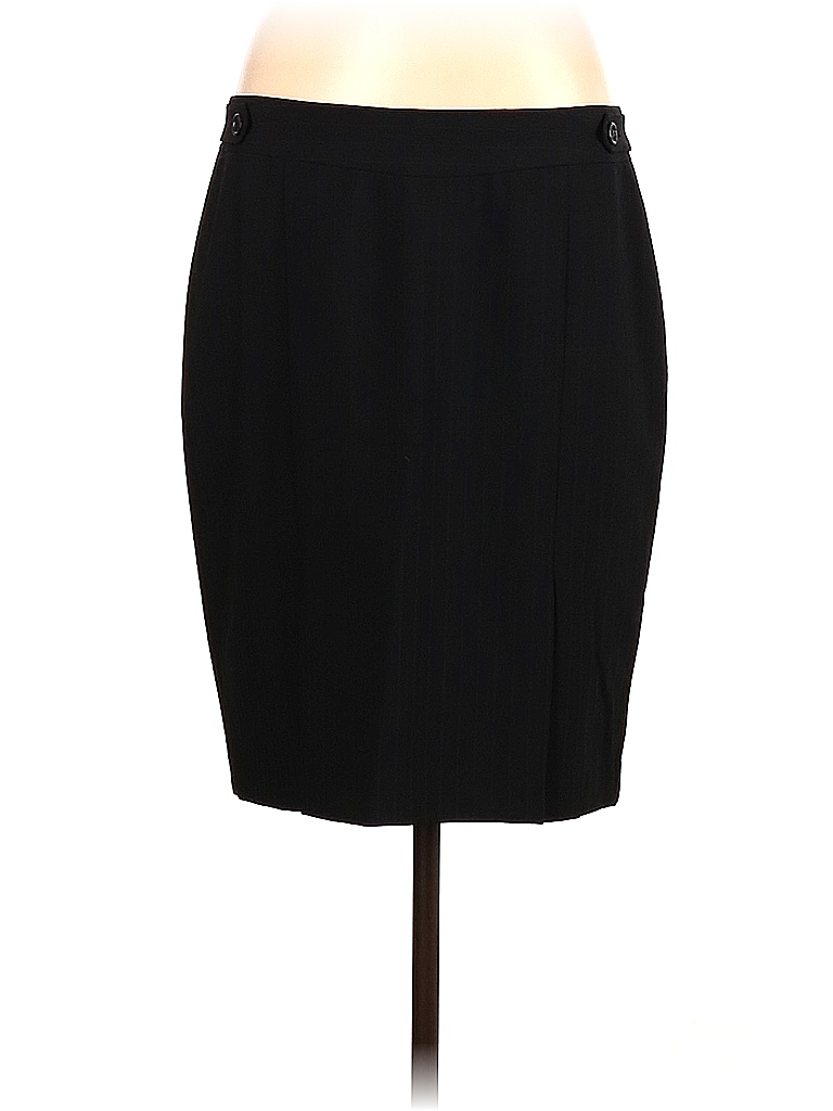 The Limited Solid Black Casual Skirt Size 8 84 Off Thredup