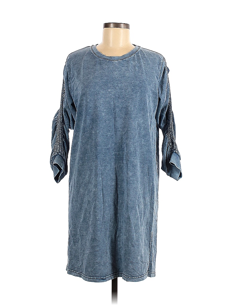 Jane and Delancey Solid Blue Casual Dress Size M - 78% off | thredUP