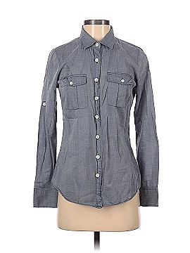 J.Crew Factory Store Long Sleeve Button-Down Shirt (view 1)