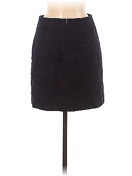 See By Chloé Ink Navy Plaid Skirt (view 2)