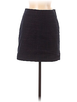 See By Chloé Ink Navy Plaid Skirt (view 1)