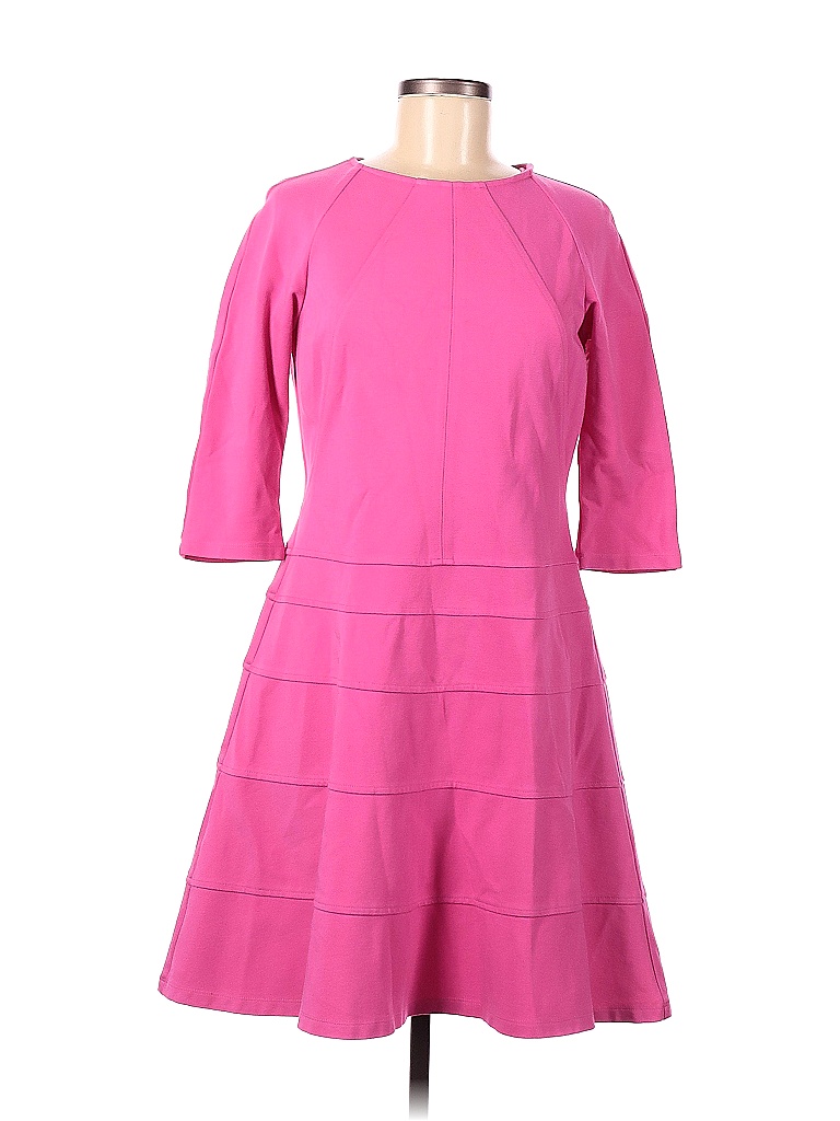 Worth New York Solid Colored Pink Casual Dress Size 6 - photo 1