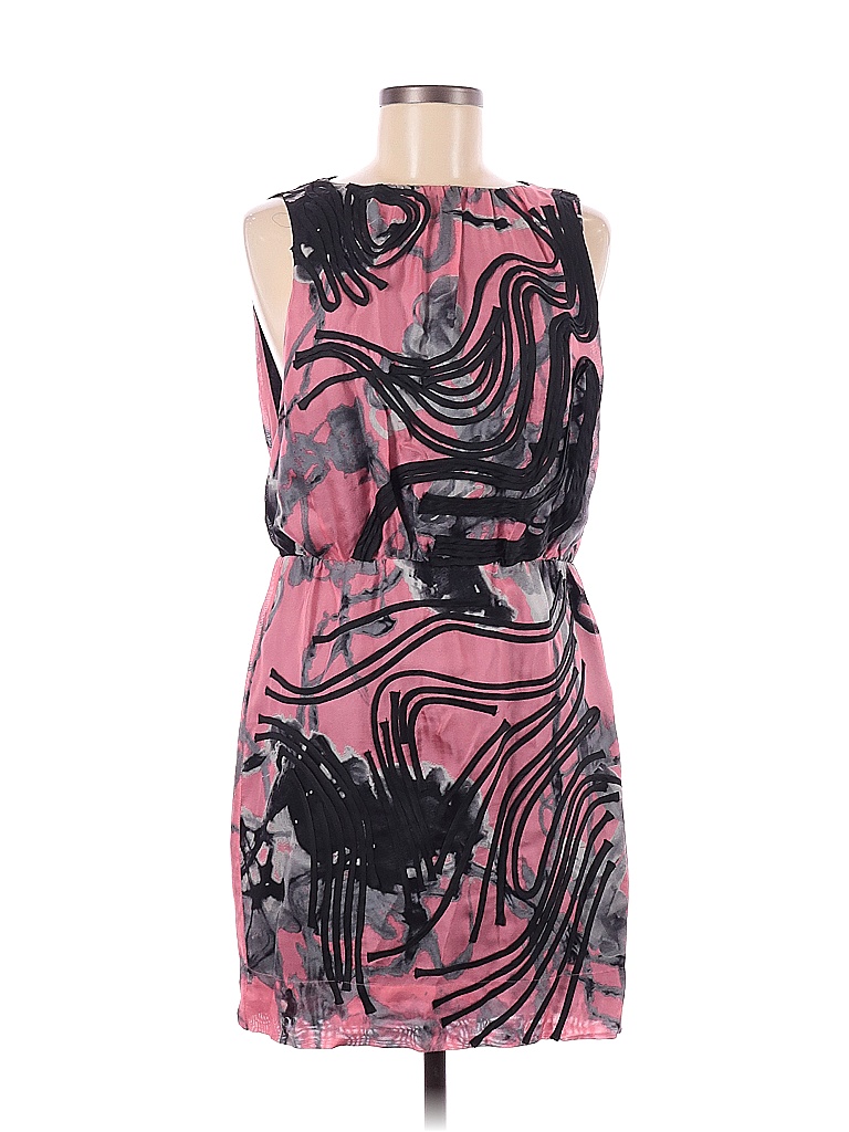 Robert Rodriguez 100% Silk Pink Casual Dress Size 8 - photo 1