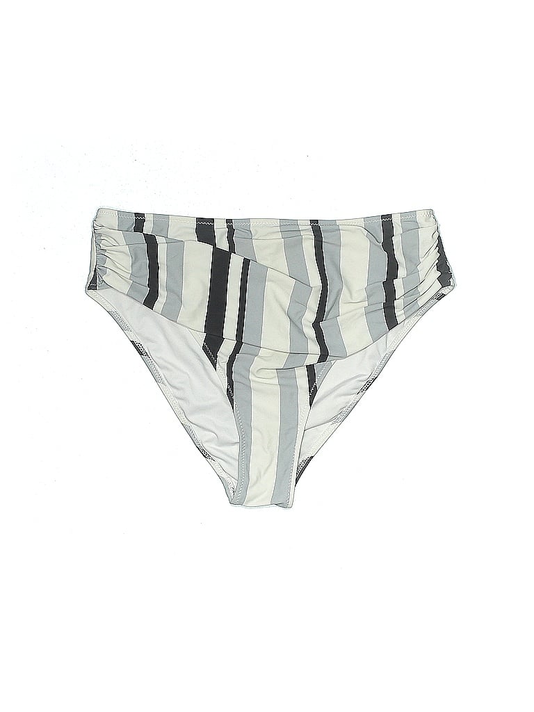 Pre-owned Cupshe Swimsuit Bottoms In Gray