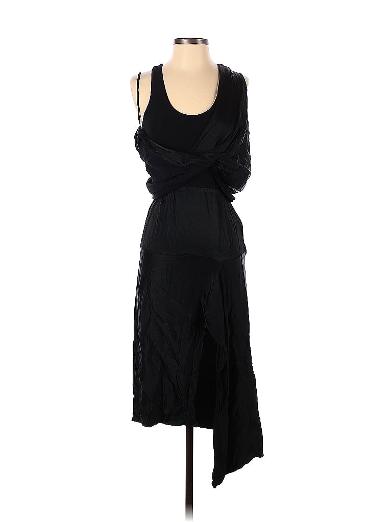 Pre-owned Atlein Casual Dress In Black