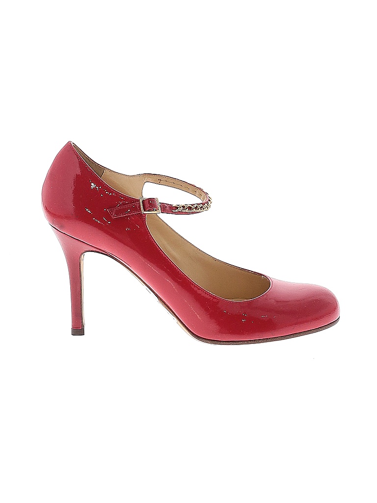Kate Spade New York Solid Colored Red Heels Size 8 1/2 - photo 1