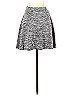 Super Dry Marled Solid Chevron-herringbone Gray Casual Skirt Size XS - photo 2