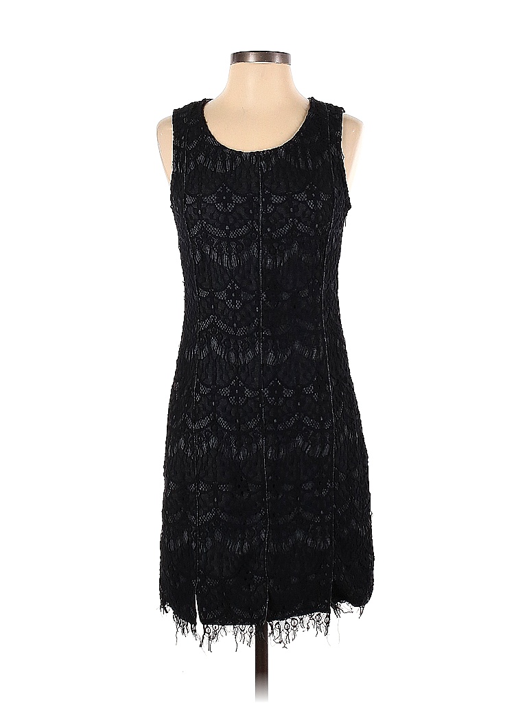Mystree Solid Black Cocktail Dress Size S - photo 1