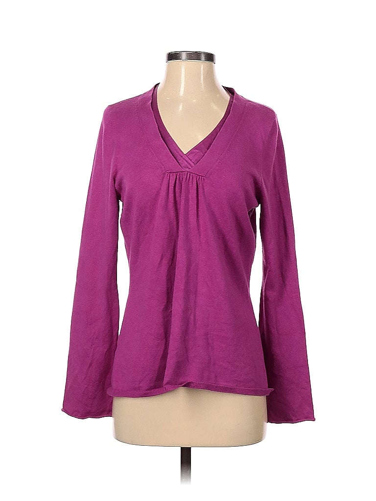 Pre-owned Ann Taylor Loft Pullover Sweater In Pink