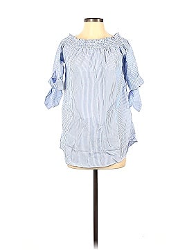 J for Justify Short Sleeve Blouse (view 1)