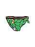 Assorted Brands Graphic Tropical Green Swimsuit Bottoms Size 10 - photo 1