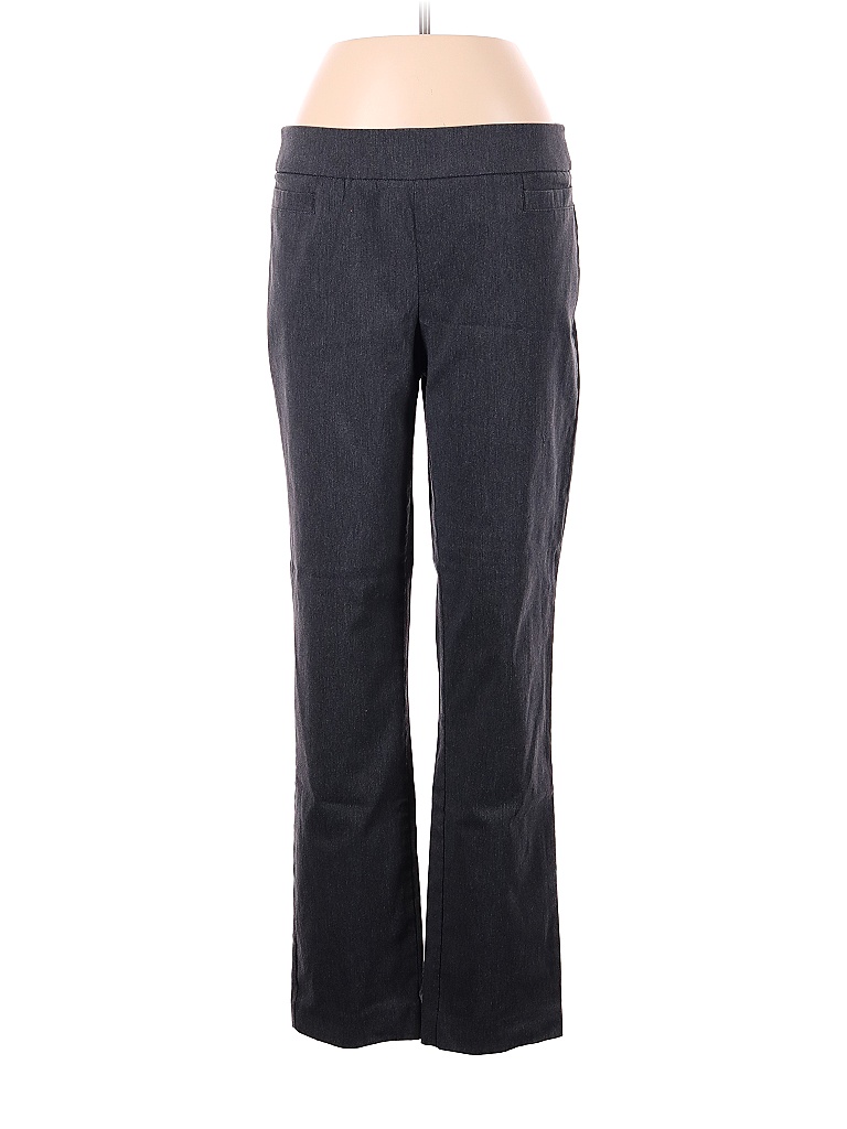 Croft & Barrow Black Gray Dress Pants Size 10 - 64% off | thredUP