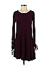 American Eagle Outfitters Burgundy Casual Dress Size XS - photo 1