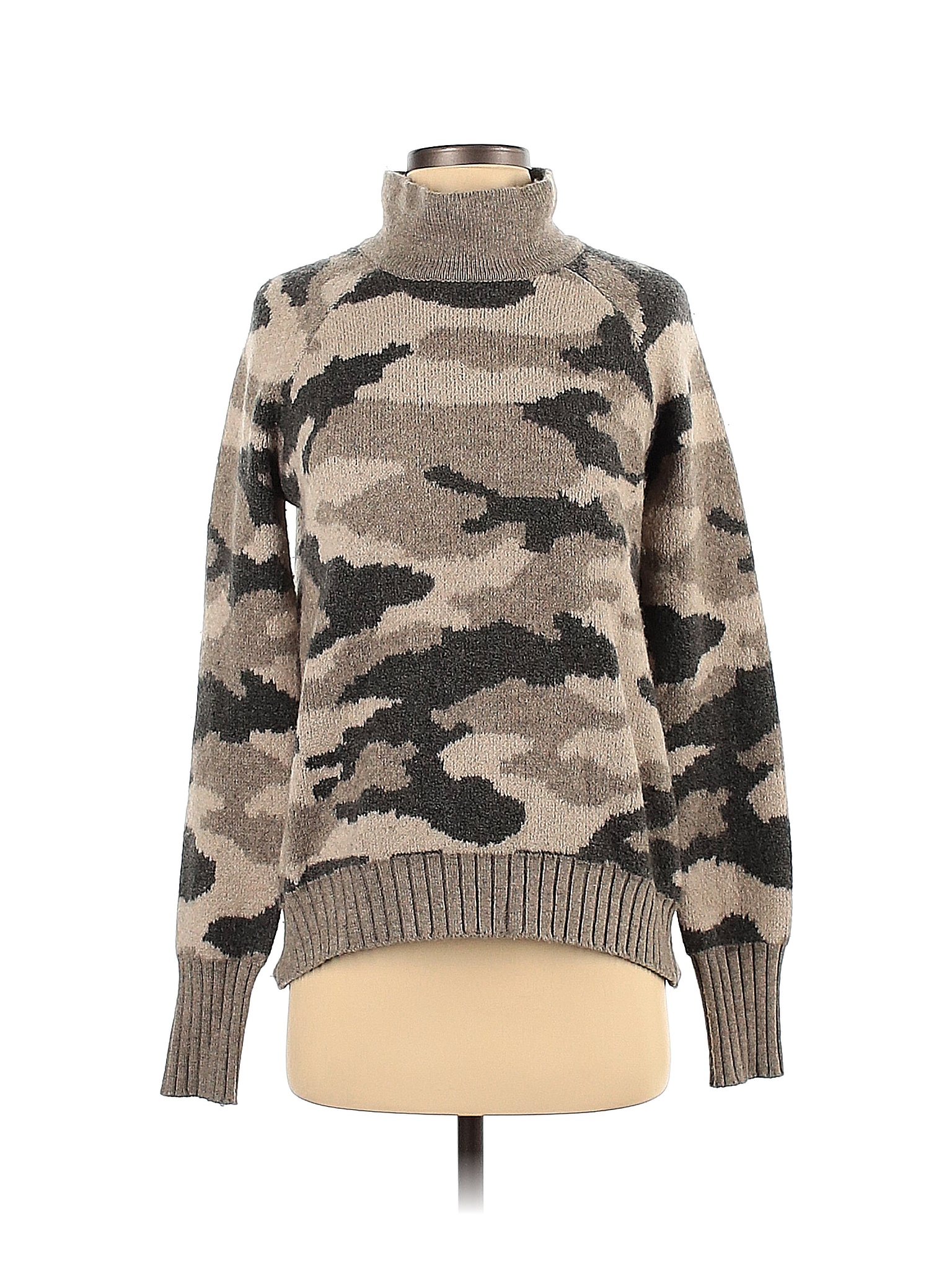 christian siriano camo sweater