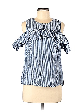 J.Crew Factory Store Short Sleeve Blouse (view 1)