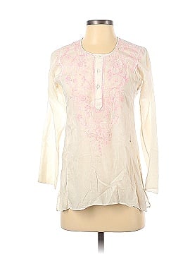 Calypso by Christiane Celle Long Sleeve Blouse (view 1)
