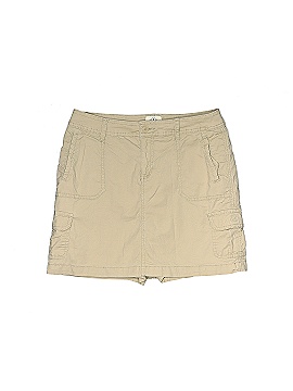 NWT St Johns Bay Women Stretch Tan/Khaki Skort Size 18 W $30 Skirt/Shorts 