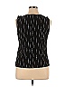 Connected Apparel Black Sleeveless Blouse Size XL - photo 2