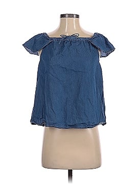 J.Crew Factory Store Short Sleeve Blouse (view 1)