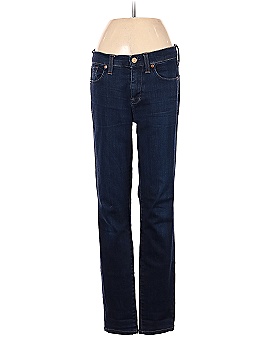 Madewell 8" Skinny Jeans in Madewell Rinse (view 1)
