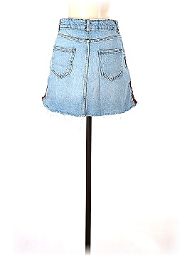 Zara Basic Denim Skirt (view 2)