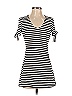 Assorted Brands Stripes Black Casual Dress Size S - photo 1