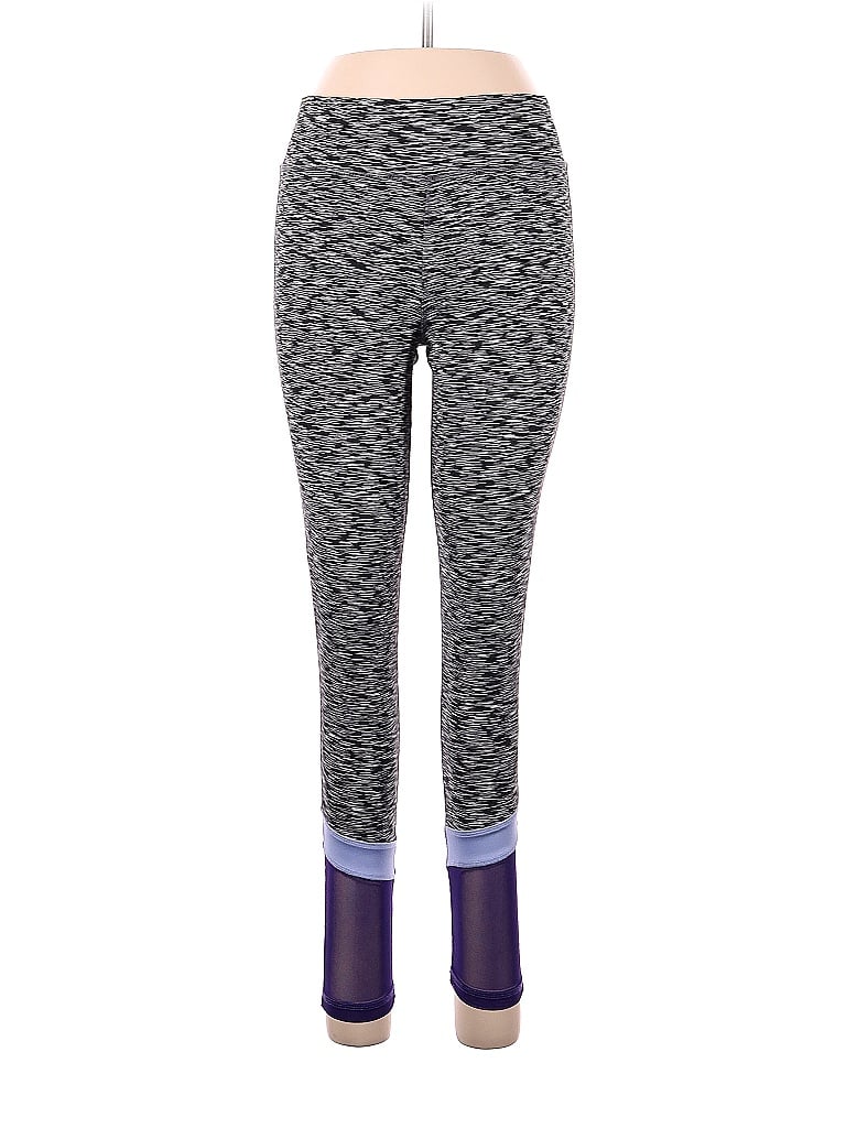 Pre-owned Daisy Fuentes Yoga Pants In Purple