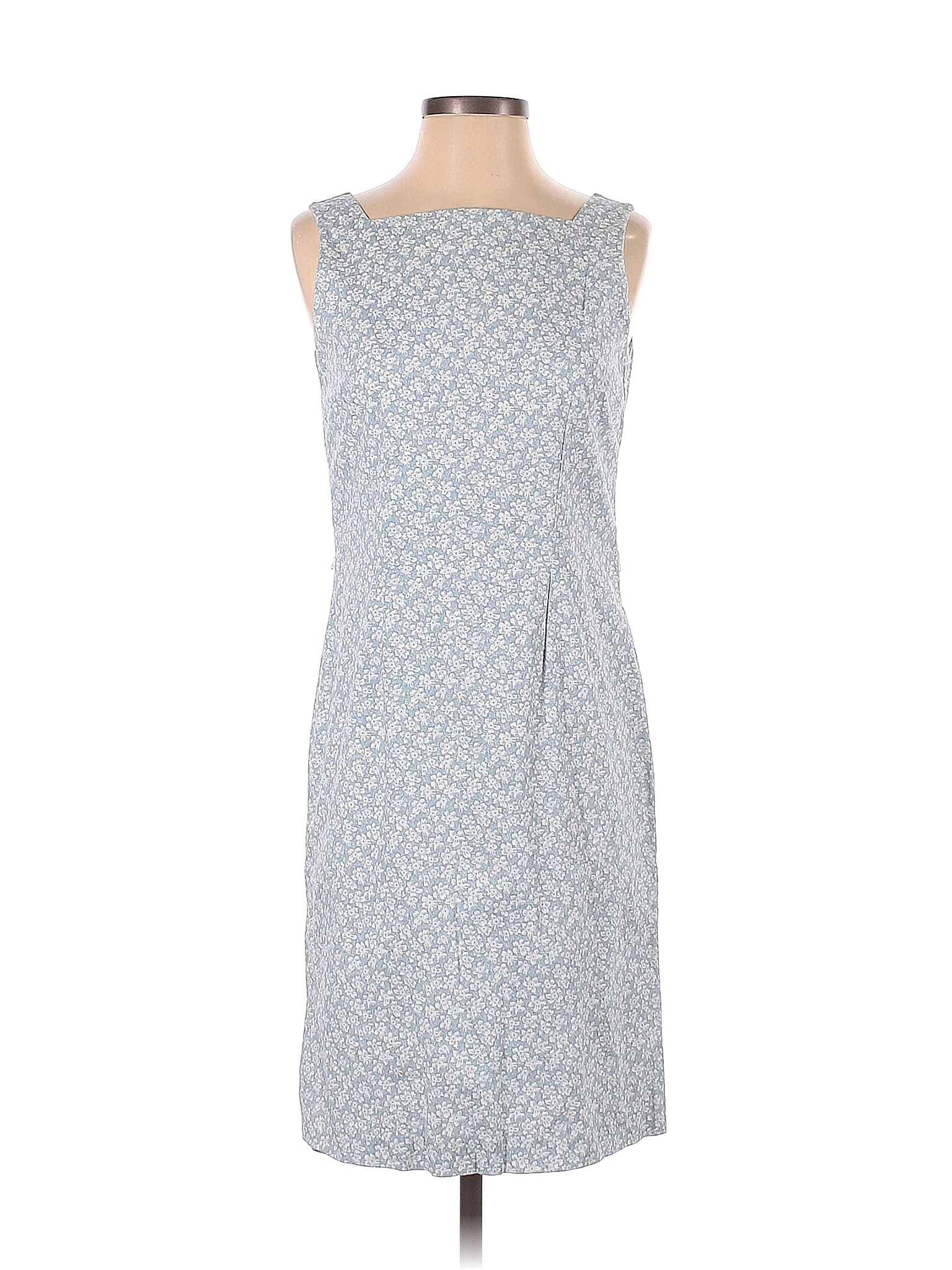 Casual Corner Floral Blue Casual Dress Size 2 72 off thredUP