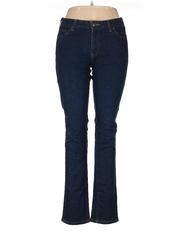 Boston Proper Solid Blue Jeans Size 12 - 72% off | thredUP