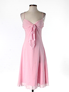 Invloedrijk Andere plaatsen staal Nougat London 100% Silk Solid Light Pink Silk Dress Size 6 (1) - 96% off |  thredUP
