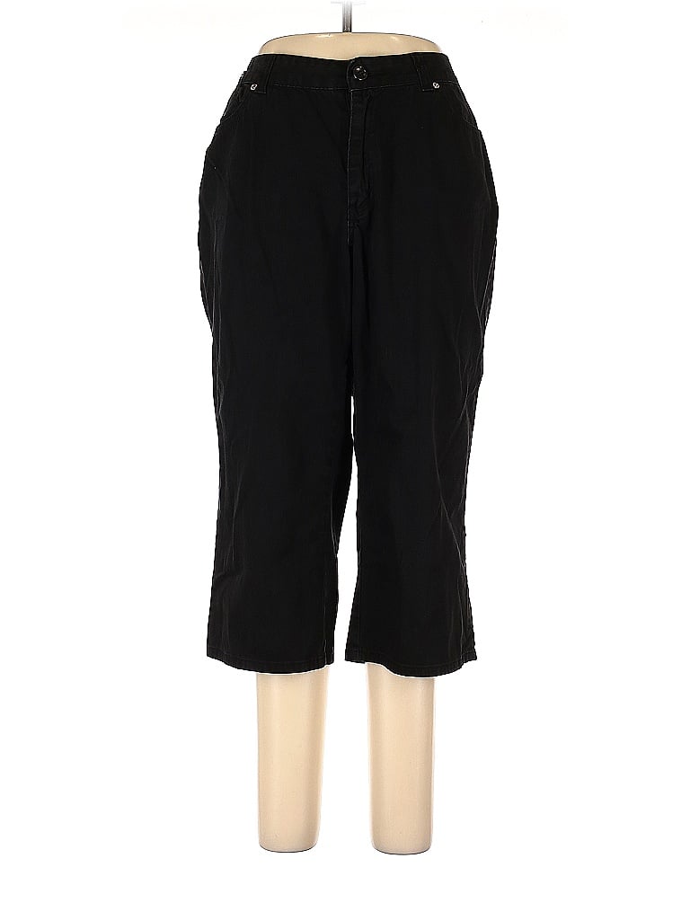 Ashley Stewart Solid Black Jeans Size 16 (Plus) - 67% off | thredUP