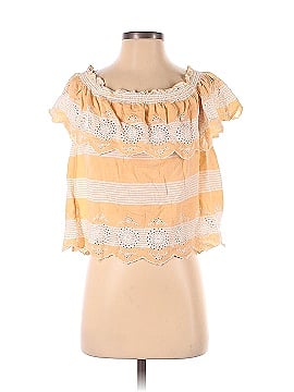 American Eagle Outfitters Short Sleeve Blouse (view 1)