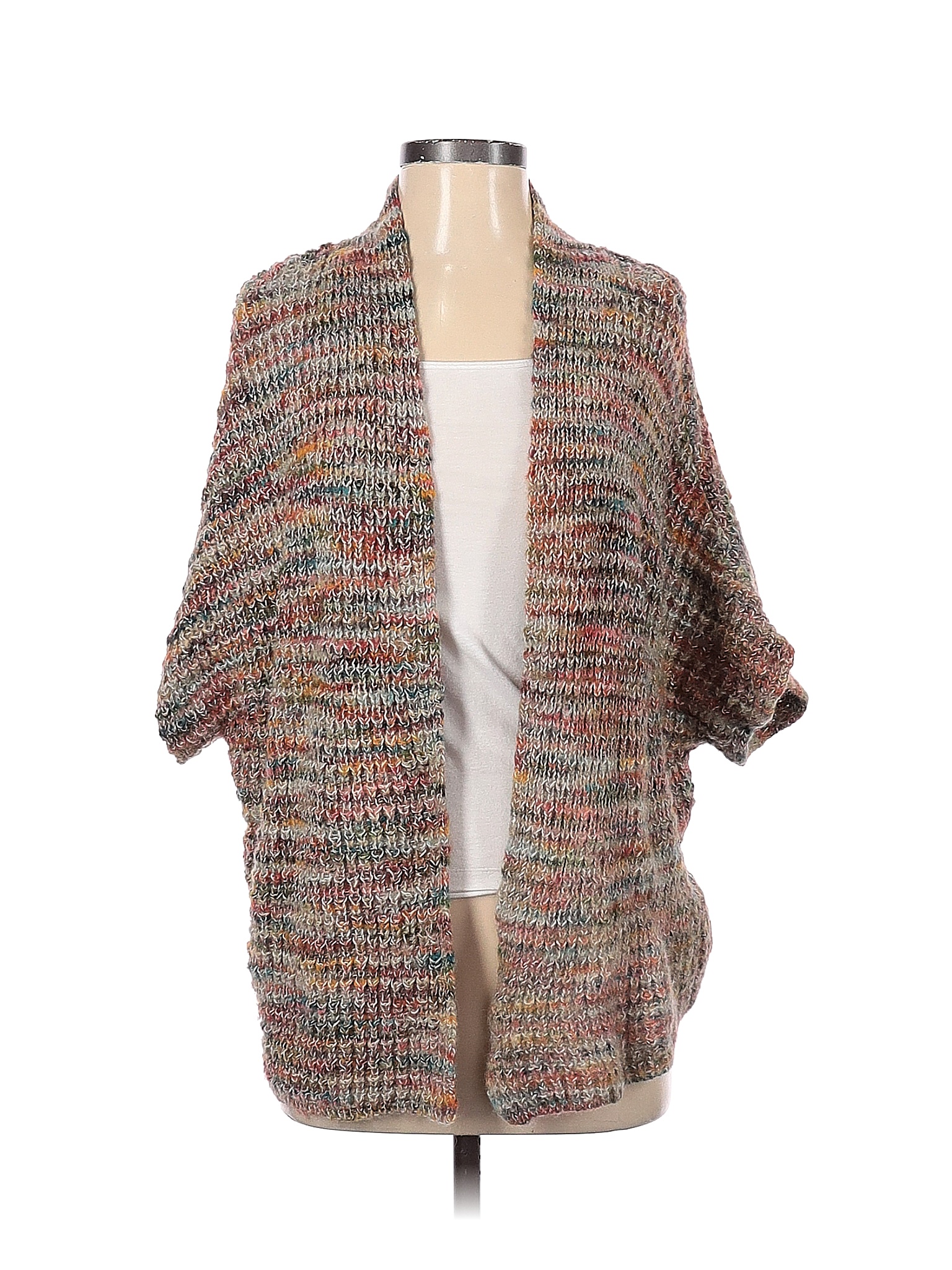 Peruvian Connection 100% Cotton Tan Cardigan Size XS - 79% off | thredUP