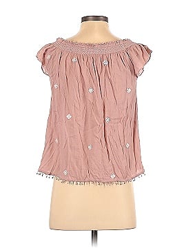 American Eagle Outfitters Short Sleeve Blouse (view 2)