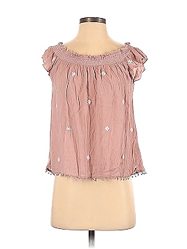 American Eagle Outfitters Short Sleeve Blouse (view 1)