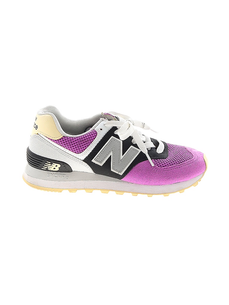 New Balance Solid Purple Sneakers Size 6 - photo 1
