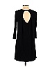Lush Solid Black Casual Dress Size S - photo 2