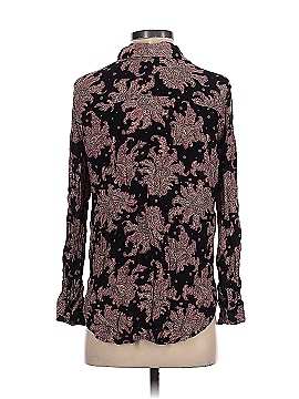 Topshop Long Sleeve Button-Down Shirt (view 2)