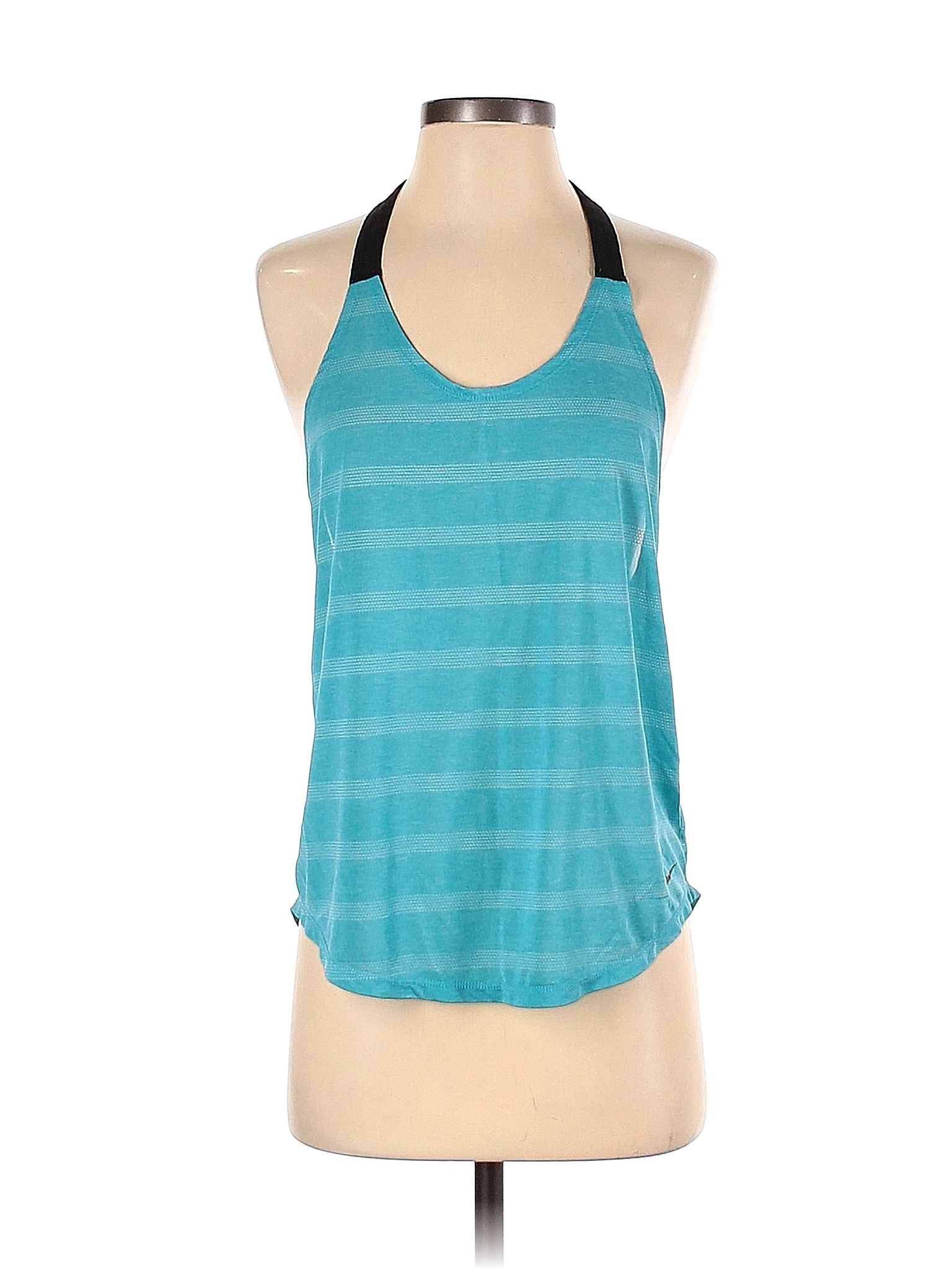 Nike Stripes Color Block Blue Active Tank Size S 87 off thredUP