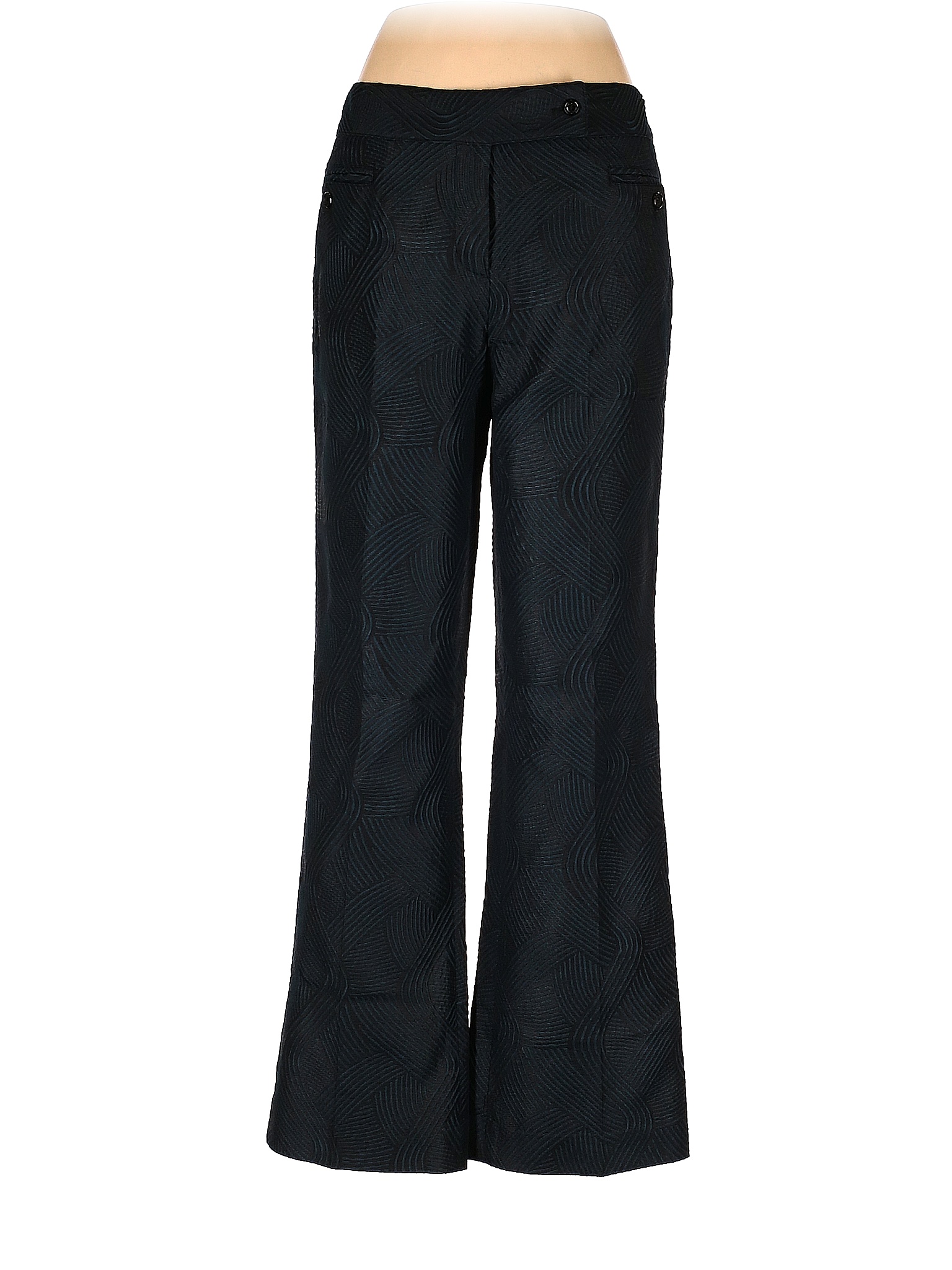 Etcetera Black Blue Dress Pants Size 6 - 84% off | thredUP