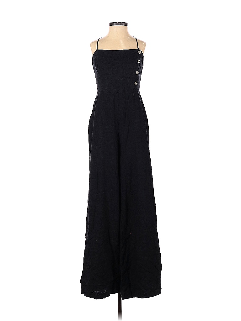 Urban Outfitters Solid Black Jumpsuit Size 2 56 off thredUP