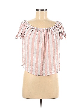 American Eagle Outfitters Short Sleeve Blouse (view 1)