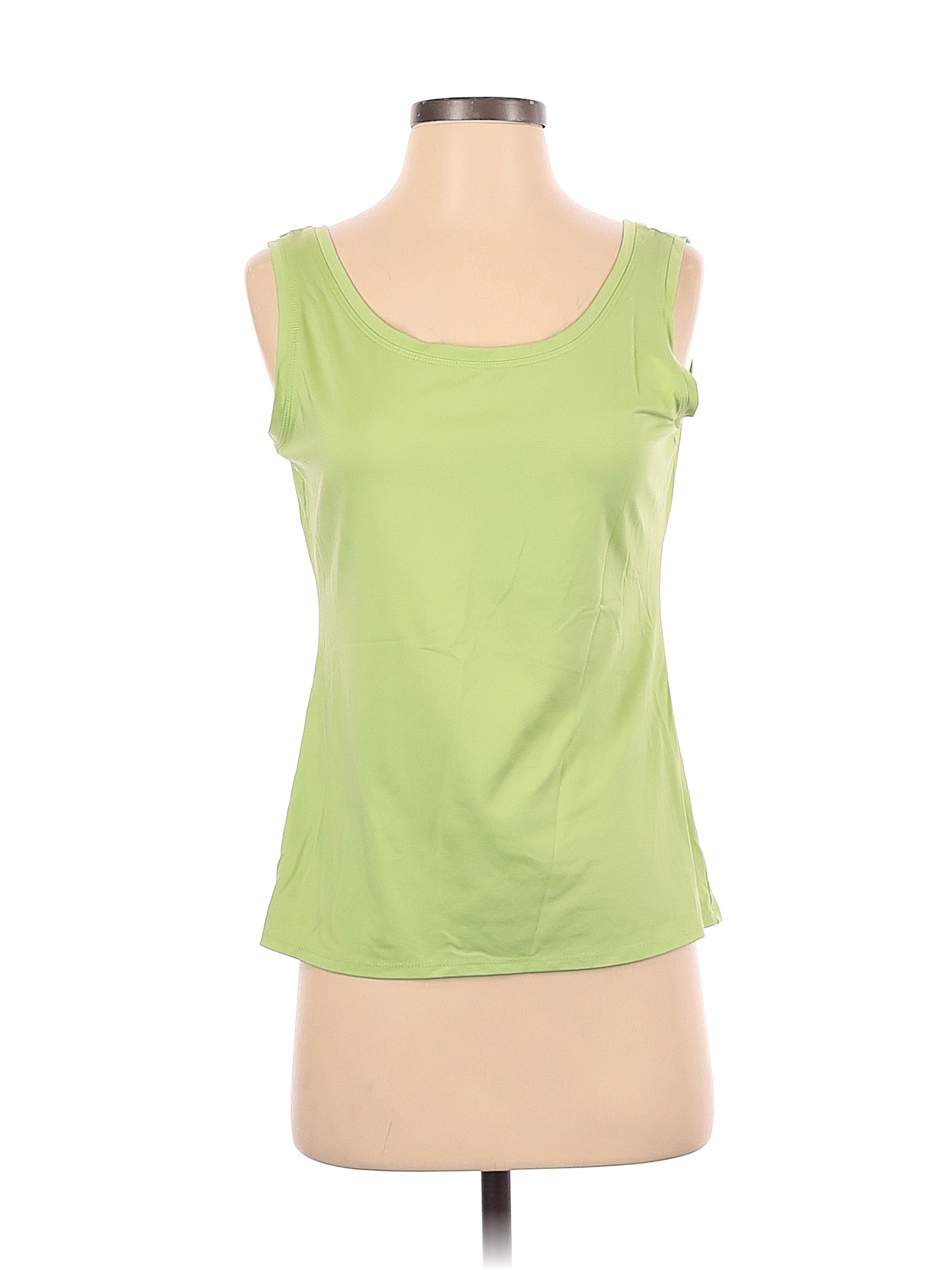 Peter Nygard Solid Green Sleeveless Top Size S - 71% off | thredUP
