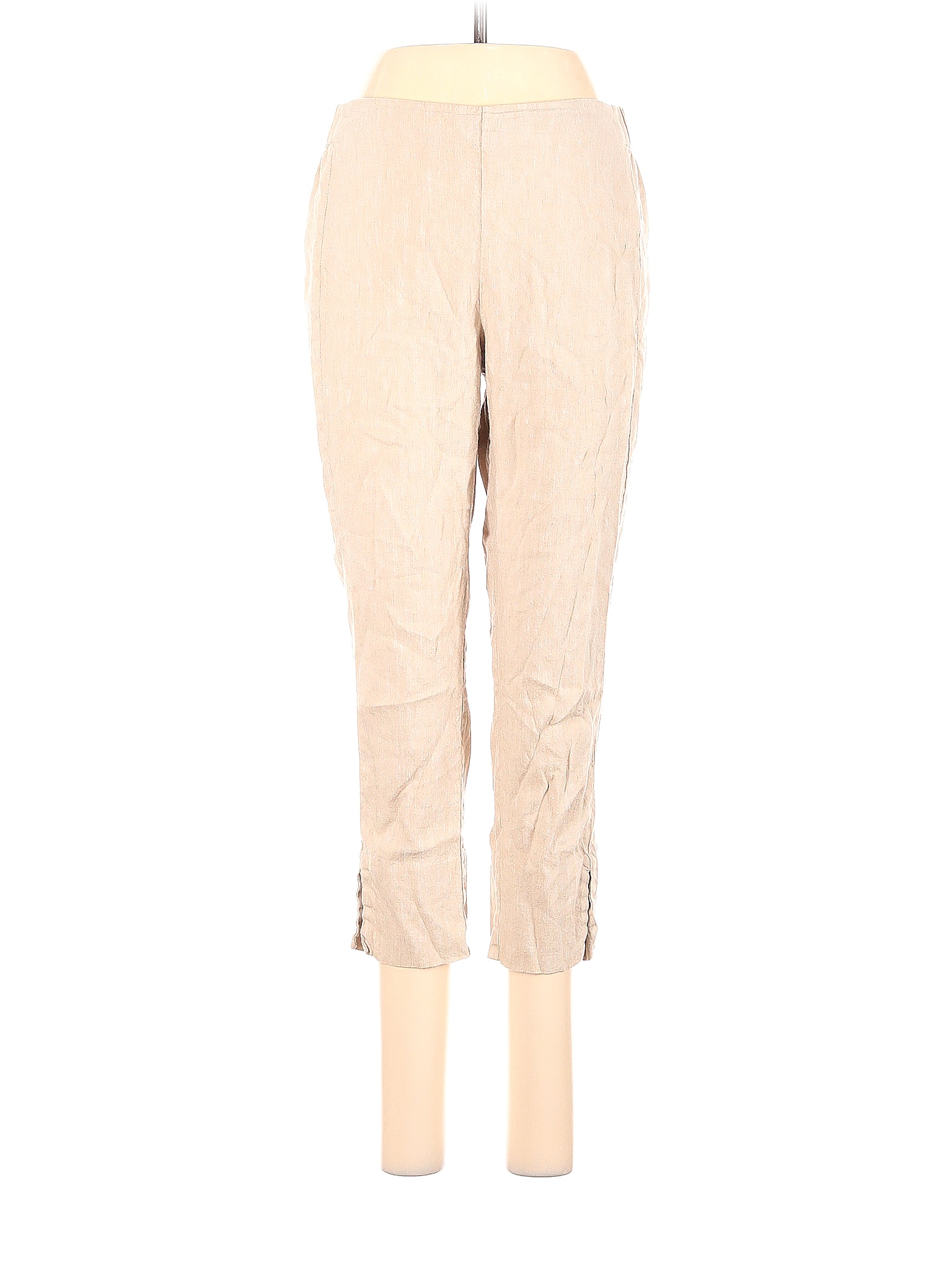 J.Jill Colored Tan Linen Pants Size S 89 off thredUP