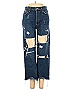 Carmar 100% Cotton Solid Blue Jeans 26 Waist - photo 1