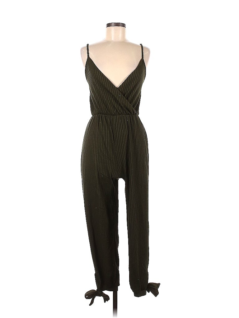 Rolla Coster Solid Green Jumpsuit Size M - 57% off | thredUP