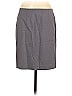 Halogen Solid Gray Casual Skirt Size 8 - photo 1