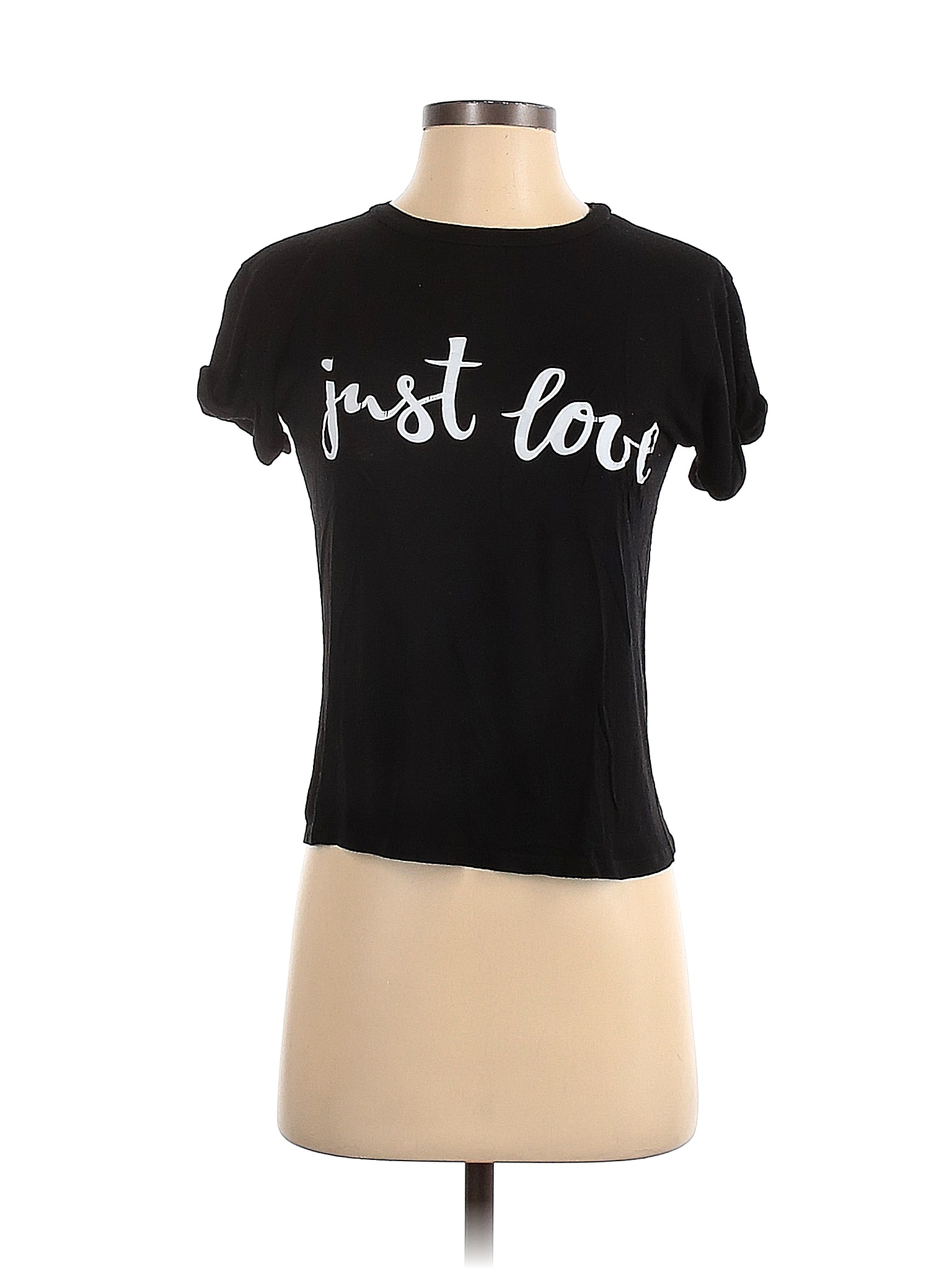 French Pastry Los Angeles Graphic Solid Black Short Sleeve TShirt Size