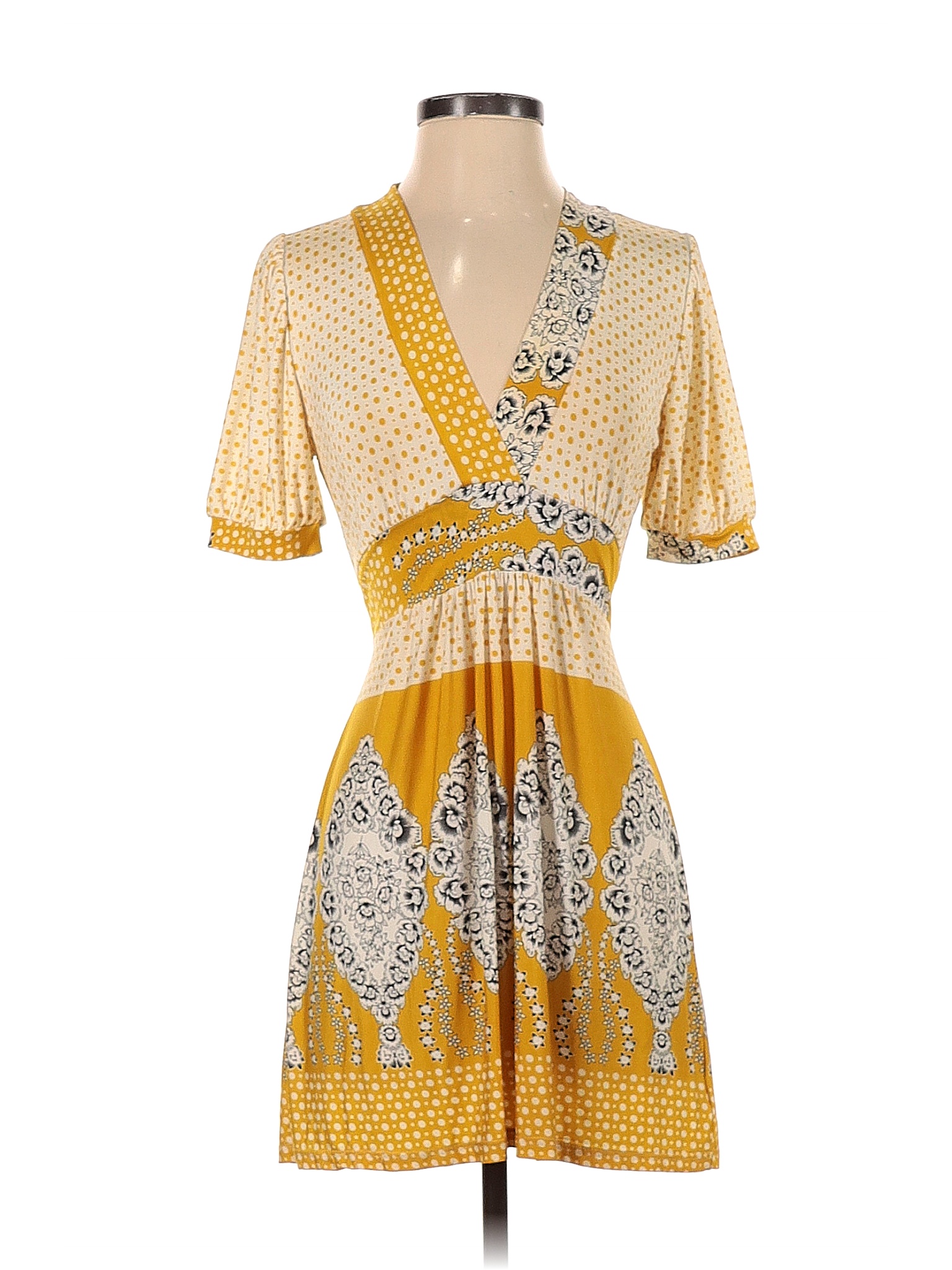 Janette Fashion JOHN 3:16 Yellow Casual Dress Size S - 52% off | thredUP